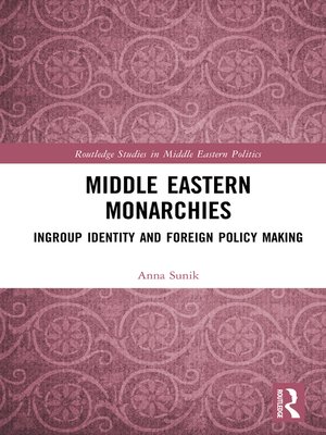cover image of Middle Eastern Monarchies